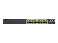 Cisco Catalyst 2960S-24PD-L - switch - 24 portar - Administrerad - rackmonterbar WS-C2960S-24PD-L