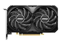 MSI GeForce RTX 4060 Ti VENTUS 2X BLACK 8G OC - grafikkort - GeForce RTX 4060 Ti - 8 GB - svart V515-017R