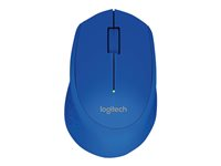 Logitech M280 - mus - 2.4 GHz - blå 910-004290