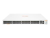 HPE Aruba Instant On 1960 48G 2XGT 2SFP+ Switch - switch - 48 portar - smart - rackmonterbar JL808A#ABB