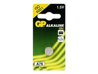 GP A76 batteri x LR44 - alkaliskt 102002