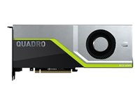 NVIDIA Quadro RTX 6000 - grafikkort - Quadro RTX 6000 - 24 GB - Adaptrar ingår VCQRTX6000-PB