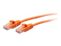 C2G 10ft (3m) Cat6a Snagless Unshielded (UTP) Slim Ethernet Network Patch Cable - Orange - patch-kabel - 3 m - orange C2G30178