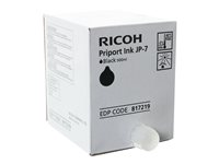 Ricoh JP-7 - svart - original - påfyllnadsbläck 817219