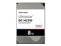 WD Ultrastar DC HC510 HUH721008AL5200 - hårddisk - 8 TB - SAS 12Gb/s 0F27356