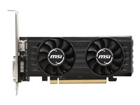 MSI RX 550 4GT LP OC - grafikkort - Radeon RX 550 - 4 GB RADEON RX 550 4GT LP OC