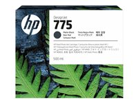 HP 775 - mattsvart - original - DesignJet - bläckpatron 1XB22A