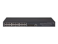 HPE 5130-24G-4SFP+ EI - switch - 24 portar - Administrerad - rackmonterbar JG932A