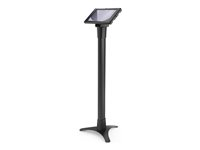 Compulocks Galaxy Tab A9 Apex Enclosure Portable Floor Stand monteringssats - justerbar höjd - för surfplatta - svart 147B87GAPX9B