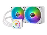 Thermaltake TH240 ARGB Sync - Snow Edition - kylsystem med vätska till processorn CL-W301-PL12SW-A