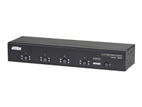 ATEN VanCryst VM0404 4 x 4 Video Matrix Switch with Audio - video-/ljudomkopplare - rackmonterbar VM0404-AT-G