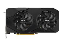 ASUS DUAL-GTX1660-O6G-EVO - OC Edition - grafikkort - GF GTX 1660 - 6 GB 90YV0D11-M0NA00