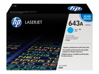 HP 643A - cyan - original - LaserJet - tonerkassett (Q5951A) Q5951A