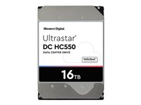 WD Ultrastar DC HC550 WUH721816ALE6L4 - hårddisk - 16 TB - SATA 6Gb/s 0F38462