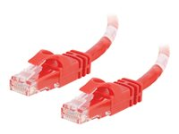 C2G Cat6 Booted Unshielded (UTP) Network Patch Cable - patch-kabel - 5 m - röd 83450