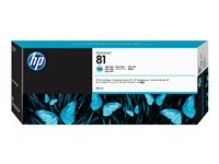 HP 81 - ljus cyan - original - DesignJet - bläckpatron C4934A