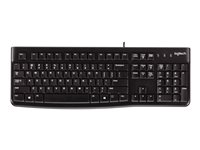 Logitech K120 - tangentbord - QWERTY - brittisk Inmatningsenhet 920-010016