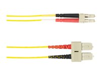 Black Box patch-kabel - 2 m - gul FOCMR50-002M-SCLC-YL