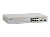 Allied Telesis AT GS950/8 WebSmart Switch - switch - 8 portar - Administrerad AT-GS950/8