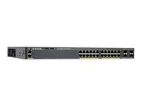 Cisco ONE Catalyst 2960X-24PD-L - switch - 24 portar - Administrerad - rackmonterbar C1-C2960X-24PD-L