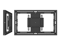 SMS Casing Wall hölje - för LCD-display - svart, RAL 9005 701-004-11