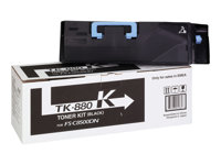 Kyocera TK 880K - svart - original - tonersats 0T2KA0NL