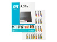 HPE DLT IV Bar Code Label Pack - streckkodsetiketter Q2004A