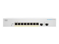 Cisco Business 220 Series CBS220-8P-E-2G - switch - 10 portar - smart - rackmonterbar CBS220-8P-E-2G-UK