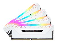 CORSAIR Vengeance RGB PRO - DDR4 - sats - 32 GB: 4 x 8 GB - DIMM 288-pin - 3200 MHz / PC4-25600 - ej buffrad CMW32GX4M4C3200C16W