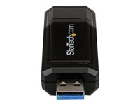 StarTech.com USB 3.0 to Gigabit Ethernet NIC Network Adapter - 10/100/100 Mbps Network Adapter - USB to Ethernet LAN Adapter - USB to RJ45 (USB31000NDS) - nätverksadapter - USB 3.0 - Gigabit Ethernet USB31000NDS