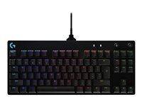 Logitech G Pro Mechanical Gaming Keyboard - tangentbord - QWERTZ - tysk - svart Inmatningsenhet 920-009389