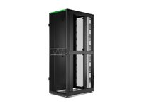 APC NetShelter SX Gen 2 - rack - 2258 H x 750 B x 1070 D mm, med sidor - 48U AR3157B2