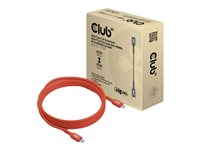 Club 3D - USB typ C-kabel - 24 pin USB-C till 24 pin USB-C - 4 m CAC-1515