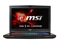 MSI GT72S 6QE 655NE Dominator Pro G - 17.3" - Intel Core i7 - 6700HQ - 16 GB RAM - 128 GB SSD + 1 TB HDD GT72S 6QE-655NE