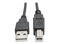 Eaton Tripp Lite Series USB 2.0 A to B Coiled Cable (M/M), 6 ft. (1.83 m) - USB-kabel - USB till USB typ B - 1.8 m U022-006-COIL