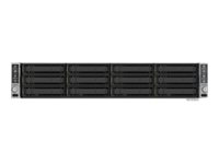 Intel Server Chassis H2312XXLR3 - kan monteras i rack - 2U - upp till 4 blad H2312XXLR3