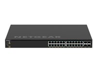 NETGEAR M4350 Series M4350-24G4XF - switch - 28 portar - Administrerad - rackmonterbar GSM4328-100NES