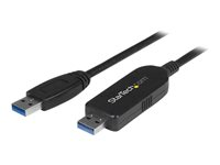 StarTech.com USB 3.0 Data Transfer Cable for Windows & Mac - 2m (6ft) - adapter för direktanslutning - USB 3.0 - USB 3.0 USB3LINK