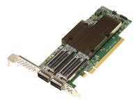 Broadcom - nätverksadapter - PCIe 4.0 x16 - 100 Gigabit QSFP56 x 2 4XC7A08297