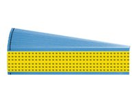 Brady Solid Numbers on Coloured Background Wire Marker Card Legend 10 - lednings/kabelmärkare (förtryckt) WM-10-YL-PK