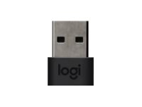 Logitech Logi Zone Wired USB-A Adapter - USB-adapter - USB typ A till 24 pin USB-C 989-000982