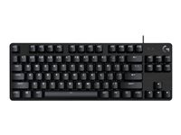 Logitech G G413 TKL SE - tangentbord - QWERTZ - tysk - svart Inmatningsenhet 920-010443