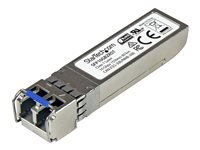 StarTech.com MSA Uncoded Compatible SFP+ Module, 10GBASE-ZR, 10GbE Single Mode (SMF) Fiber Optic Transceiver, 10GE Gigabit Ethernet SFP+, LC Connector, 80km, 1550nm, DDM, Mini GBIC Module - Lifetime Warranty (SFP10GBZRST) - SFP+ sändar/mottagarmodul - 10GbE SFP10GBZRST