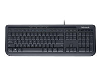 Microsoft Wired Keyboard 600 - tangentbord - tjeckiska - svart ANB-00020