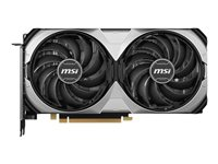 MSI GeForce RTX 4070 VENTUS 2X E 12G OC - grafikkort - GeForce RTX 4070 - 12 GB V513-432R