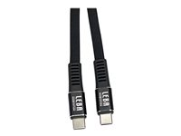 LEBA NoteCable - USB typ C-kabel - 24 pin USB-C till 24 pin USB-C - 1.2 m NCABLE-LE-UC-UC-1.2M