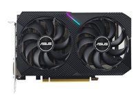 ASUS Dual GeForce RTX 3050 V2 - OC Edition - grafikkort - GF RTX 3050 - 8 GB 90YV0GH6-M0NA00