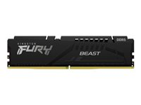 Kingston FURY Beast - DDR5 - sats - 64 GB: 4 x 16 GB - DIMM 288-pin - 6000 MHz / PC5-48000 - ej buffrad KF560C40BBK4-64