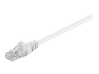 MicroConnect Value Pack - nätverkskabel - 1 m - vit V-UTP501WVP