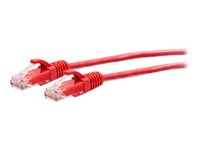 C2G 10ft (3m) Cat6a Snagless Unshielded (UTP) Slim Ethernet Network Patch Cable - Red - patch-kabel - 3 m - röd C2G30164